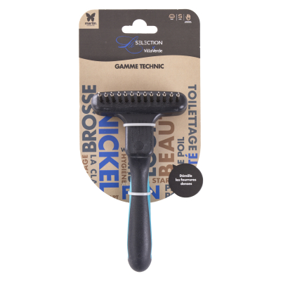 Dog curry comb - S