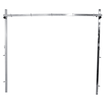 Potence double carrée table en polyéthylène - Vivog - 110x126cm
