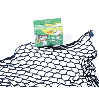Expandable protective net for car - black