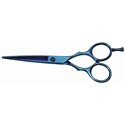 Ciseaux avec poucette amovible Blue Ray Ergonomique - Optimum - 16,5cm