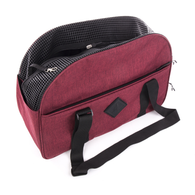 Laisse pour chien - nylon Rock'N'Roll rouge - 1 x 100 cm 