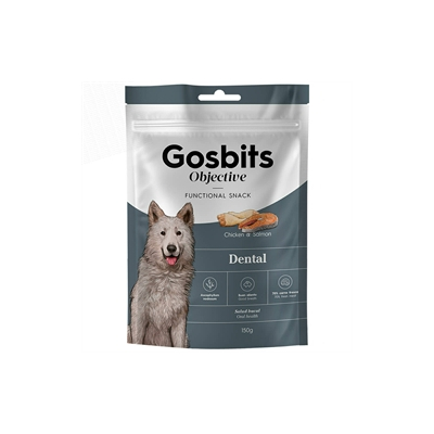 Gosbits Dog Objective Dental - 150g x 6