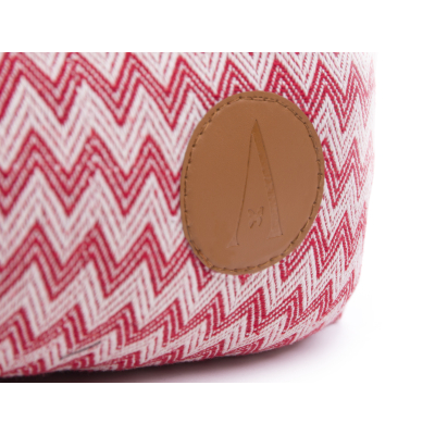 Collier nylon pour chien - Benton rouge - 30-40 x 1,6 cm