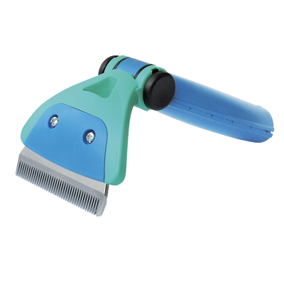 Rotating head rake with lawn mower combs - Vivog