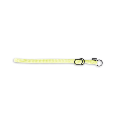 Collier Whippet et Lévrier en cuir blanc - cuir fantaisie trèfle peausserie - c - cuir fantaisie trèfle peausserie - Whippet Long 37cm