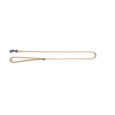 Collier cuir droit blanc pour chien - cuir fantaisie trèfle peausserie - larg 31mm Long 55cm