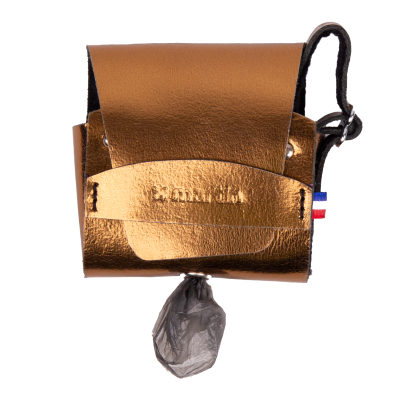 Collier en cuir noir pour chien - cuir coloré classique - larg 12mm Long 33cm