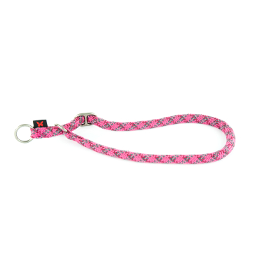 Nylon Cat Collar - Reflectite - <65cm - 1.3cm - Fuchsia Pink
