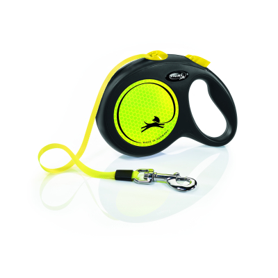 Laisse enrouleur Flexi Neon Tape 1