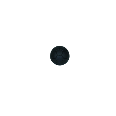 Balle résistante en caoutchouc - Rubb'n'Black - M - 6cm - noir