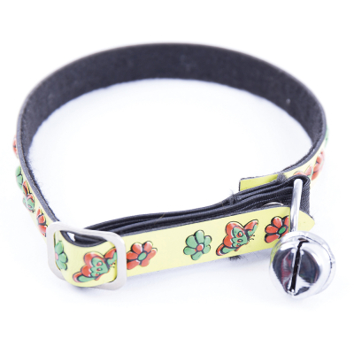Collier sécurité pour chat - jaune