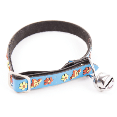 Collier sécurité pour chat - bleu