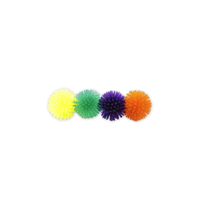 Balle hérisson pour chat - multicolore