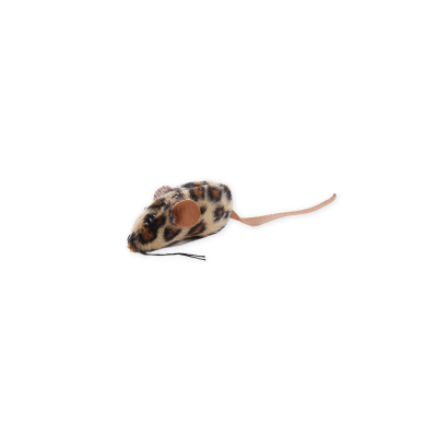 Souris en peluche safari - Assortiments - PM - marron