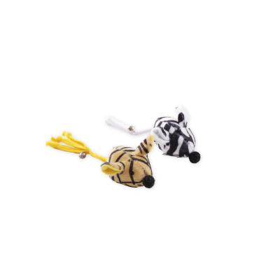Souris en peluche safari - Assortiments - GM - marron