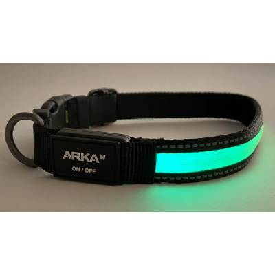 Harnais réglable nylon "Flash" pour chat - Arka Haok - Jaune