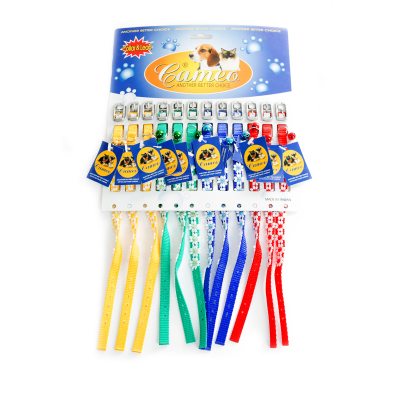 Set of nylon necklaces - x12 - Flowers - multicoloured