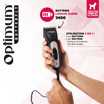 Tondeuse semi-professionnelle Optimum Butterfly - Optimum