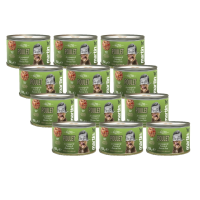 Morceaux en sauce Martin Les Mijotés Poulet pour chien - 150g