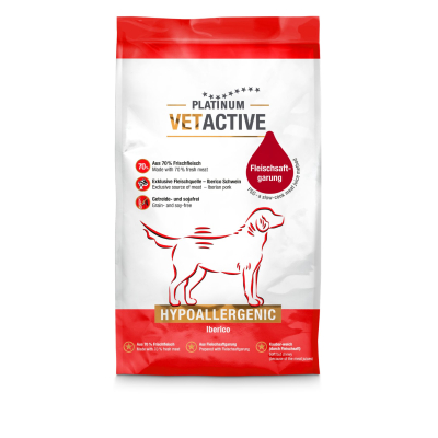 Platinum VetActive Hypoallergenic Kibble for Dogs - 1.5kg