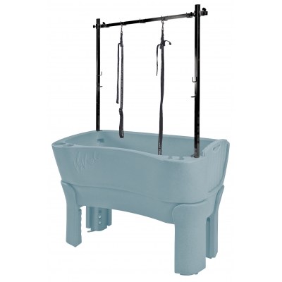 Baignoire pour chien - baignoire toilettage - Poly, simple sur pieds - Vivog ES001 - Tourmaline