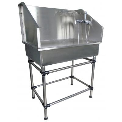 Baignoire pour petit chien et chat - en inox - Vivog EQ10181A