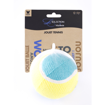 balle de tennis 10 cm pour chien