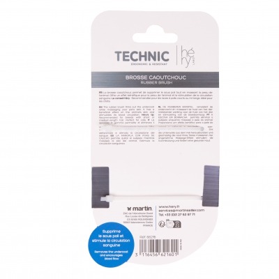 Brosse caoutchouc