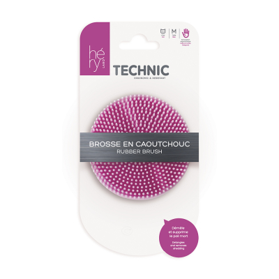Brosse caoutchouc M chat