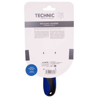 Brosse rouleau adhésif