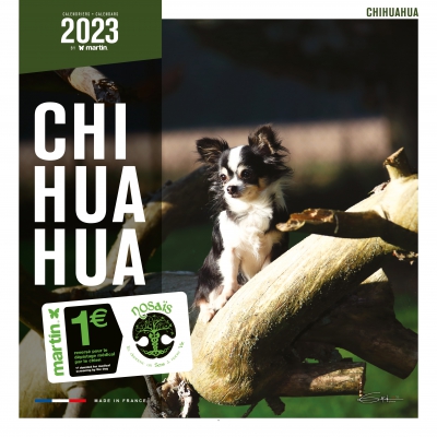 Calendrier chien 2023 - Chihuahua - Martin Sellier