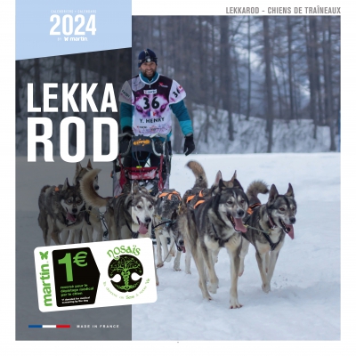 Calendrier chien 2024 - Lekkarod - Chiens de traineaux