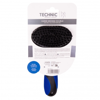 Carde brosse double M