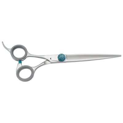 Ciseaux de toilettage droits XP933 pour gaucher - Professionnels - Diamond Optimum - 19 cm