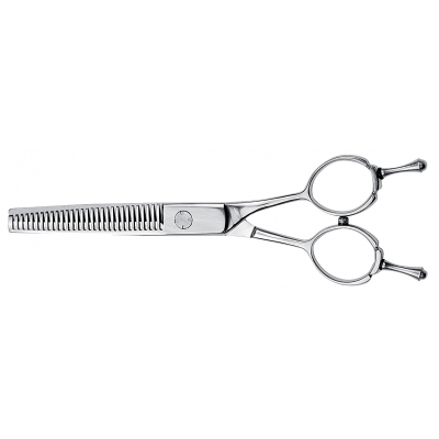 Ciseaux de toilettage sculpteurs XP647 - professionnels - Optimum Japan Style Light - 17 cm