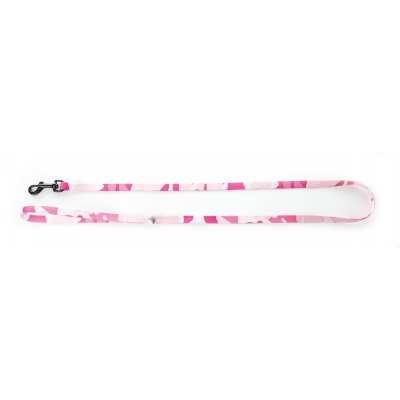 Collier laisse et harnais pour chat de la collection camouflage rose - Laisse : Longeur 100cm - largeur 1cm
