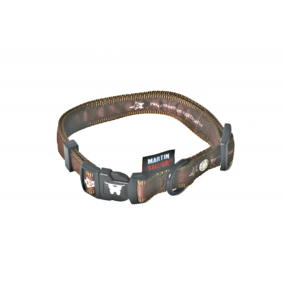 Collier réglable marron pour chien - Pets connection