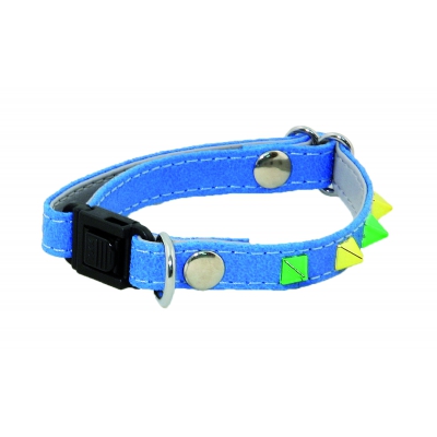 Collier réglable pour chat - Glam & Color - bleu
