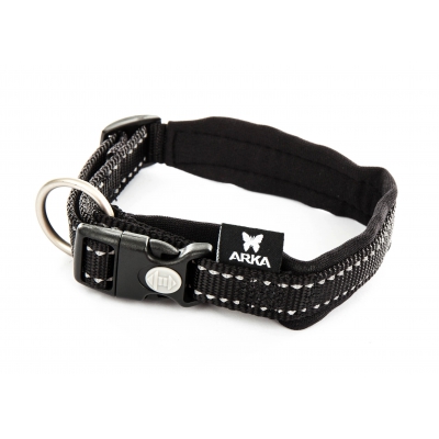 Collier réglable pour chien - Néo Noir