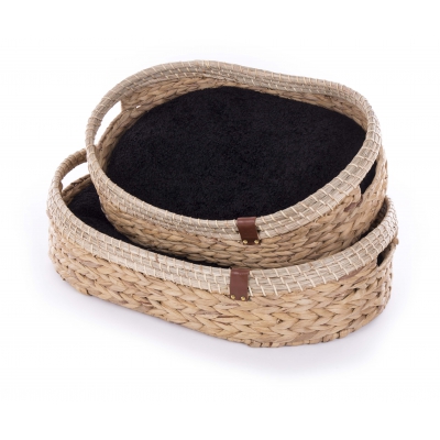 Corbeille Couffin - Collection Rêverie à Hanoï - Lot de 2 corbeilles