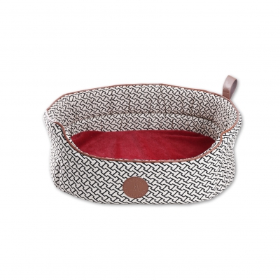 Corbeille ovale pour chien - Avenue Montaigne - Lot de 5