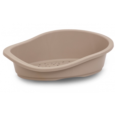 Corbeille plastique pour chien - mocaccino 1