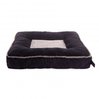 Coussin à bord épais - Doudouzen - Marron