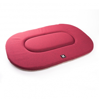 Coussin ovale plat - Classic rouge