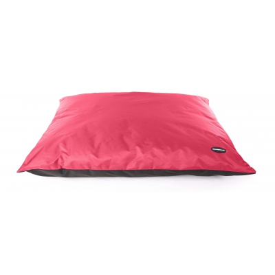 Coussin pour chien et chat - waterproof noir/cerise