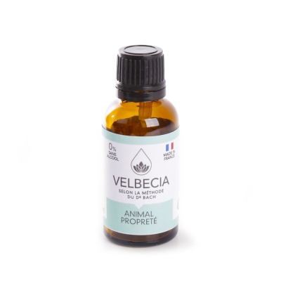 Fleurs de Bach Velbecia Animal Propreté