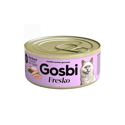 Fresko Cat Sterilized Chicken with rabbit 70 gr