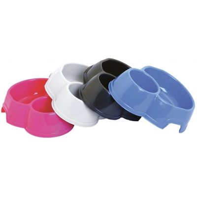 Gamelle pour chien - plastiques doubles