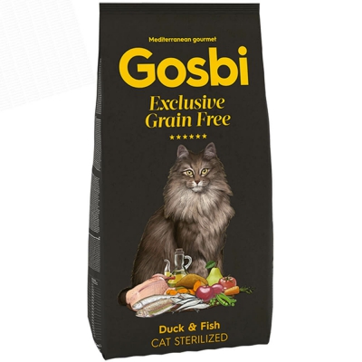 Gosbi  Exclusive Grain Free  Duck & Fish Cat Sterilized