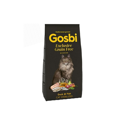Gosbi  Exclusive Grain Free  Duck & Fish Cat Sterilized